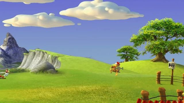 Crazy Chicken: Invasion [2005] (PC) - Longplay смотреть онлайн