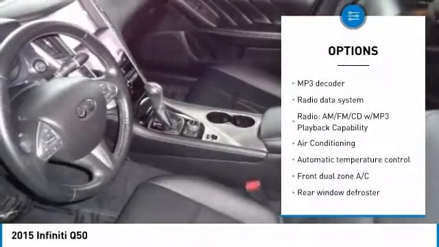 2015 INFINITI Q50 2015 INFINITI Q50 Base FOR SALE in Salinas, CA P11363 смотреть онлайн