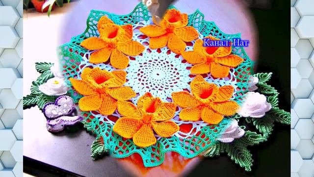 Потрясающие салфетки крючком - подборка работ