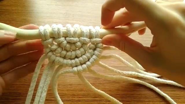 Макраме панно с перышками. (Часть 1) Мастер-класс по макраме_[360p] смотреть онлайн