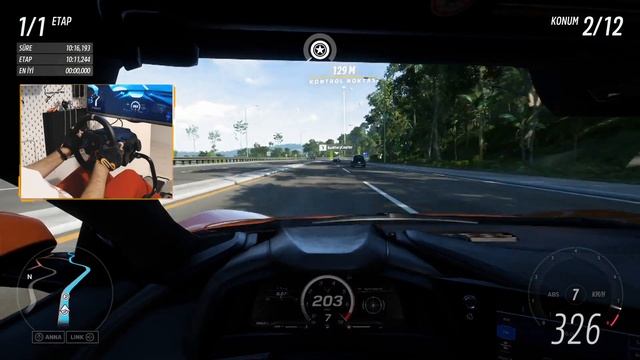 Forza Horizon 5 Corvette C8 Stingray Modifiye ve Trafikle Goliath Yarışı смотреть онлайн