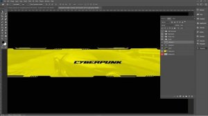 Cyberpunk Gamer YouTube Banner Tutorial