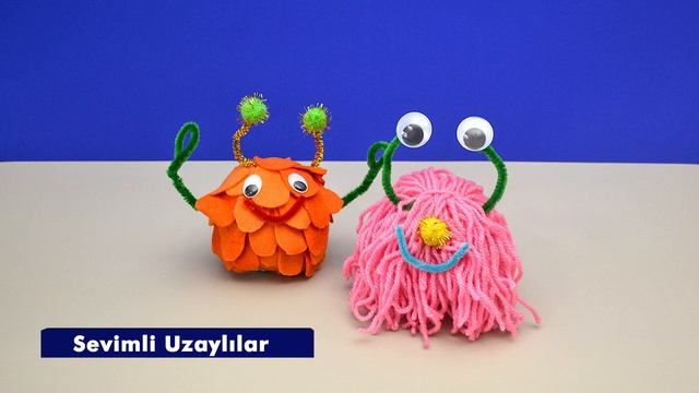 How to make UFO from paper plates. Paper plate crafts. UFO and little alliens . смотреть онлайн