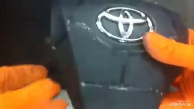 Ремонт и перетяжка ПОДУШКИ безопасности AIRBAG. смотреть онлайн