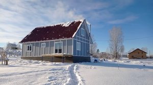 ОФИГЕННО!!! Минус 26. Зима. Воздух. Снег.Дом