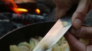 Это бессовестно вкусно! Как пожарить картошку с мясом и грибами.