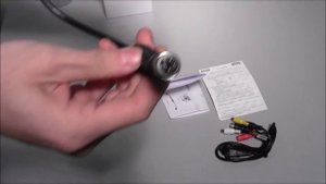 Распаковка камеры заднего вида с ИК-подсветкой и микрофоном AVS656CPR