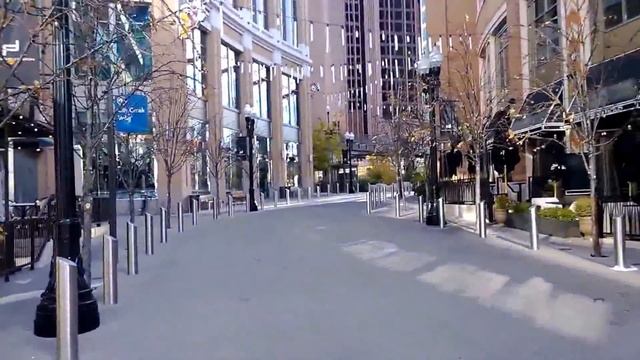 США. Юта. Прогулка по Солт Лейк Сити. Центр города. смотреть онлайн