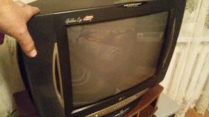 ЭЛТ телевизор LG  CF-21S10E  -20 ЛЕТ ПРОБЕГА!!!!! (КИНОЖУРНАЛ ПАЯЛЬНИК№44)