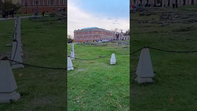 Дворцовая площадь в Царицино 🏰 Москва 🌳 Palace Square in Tsaritsyno 🏰 Moscow 🌳