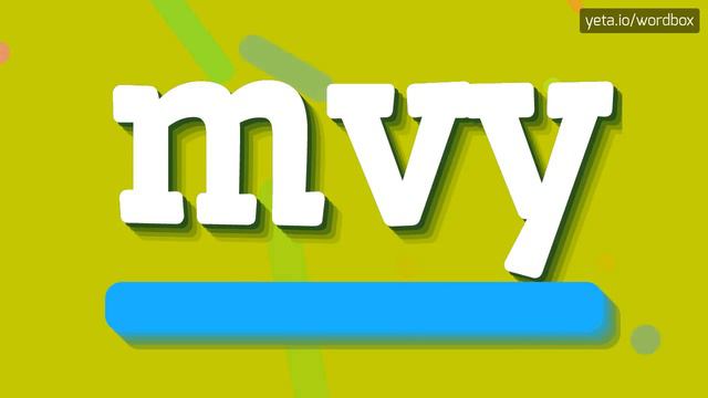 HOW TO PRONOUNCE MVY? смотреть онлайн