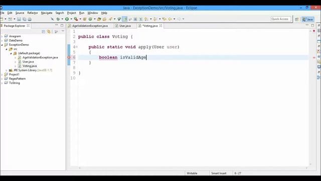 User defined Exception in Java | Team MAST смотреть онлайн