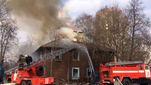 Пожар в Ногинске 3  марта