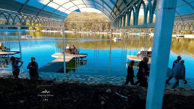 Над Железноводском. Лучший почечный курорт Кавказских Минеральных Вод.