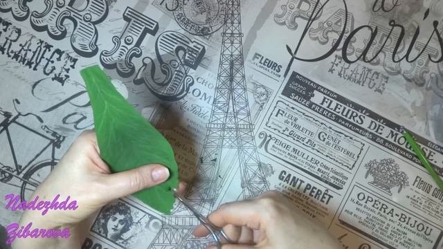 Хризантема из фоамирана мастер класс (2 часть)