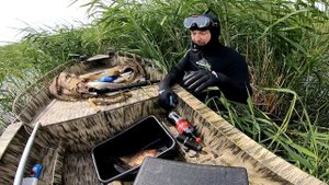 Попал на ход сазана ЁКЛМН! Подводная охота на сазана  в Сибири Рыбалка на сазана 2021 Рыбалка 2021