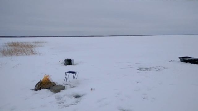 Первый выезд на лед/сезон 2016-2017/на самодельном мотобуксировщике смотреть онлайн