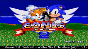 Sonic 2 Simon Wai - Rock World Zone, Sertovia - Winter World Territory (Night, var. 1)
