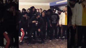 Les Twins | Larry killing freestyle at battlebad