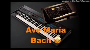Ave Maria Bach Yamaha DX7 and Korg VC10