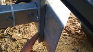 Куда перенести номерной знак на лодочном прицепе ???