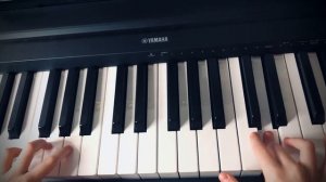 играю на пианино YAMAHA P-45 - Старый мотив Н. Мардасов