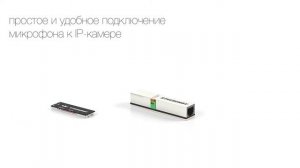 Универсальный сквозной PoE сплиттер для питания микрофонов от PoE IP камеры Эликс