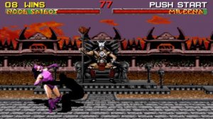 Mortal Kombat II [32X] - play as Noob Saibot