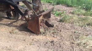 Первый день за рулём трактора ттз 80