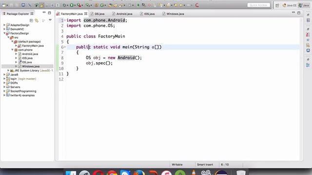Factory Design Pattern in Java
