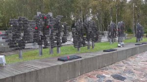 Поездка в Беларусь. Посетил мемориальный комплекс «Хатынь».