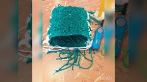 Создание летней сумочки в технике узелкового макраме