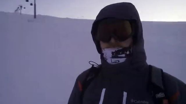 Хибины, центральная трасса северного склона смотреть онлайн