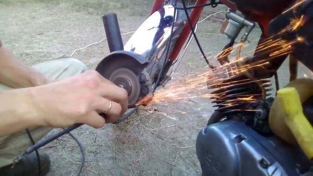 Мопед Карпаты,ремонт сцепления смотреть онлайн