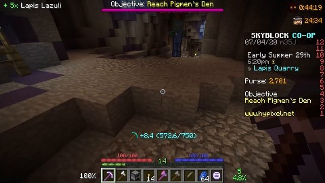 Lp. МАЙНКРАФТ, ГДЕ ВСЕ БЛОКИ БЕСКОНЕЧНЫ SkyBlock RPG [Остров РПГ] #3