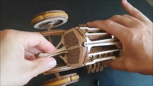 UGEARS Grand Prix Wooden Mechanical Model