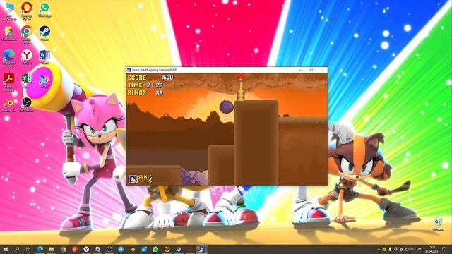 Sonic The Hedgehog Editable ROM [У меня чуть пк не вылетел] смотреть онлайн