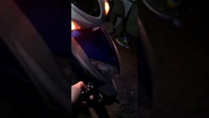 Автозапуск на скутере . + Сигнализация .