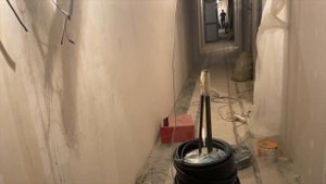 Затяжка кабеля в гофру быстро!Прокладка кабеля к вен Установке!