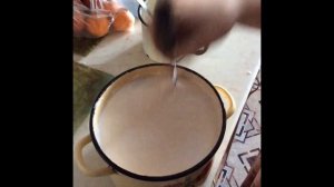 Как сделать вкусный творог в русской печи из натурального коровьего молока.