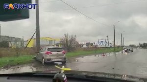Лобовое столкновение из-за лужи произошло в Волгодонске