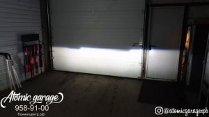 Ford Kuga установка светодиодных линз и омывателя фар