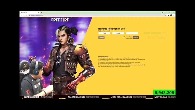 GYAN GAMING EXPOSED GAME REDDEM CODE GIVEAWAY SCAMMERS FREE FIRE ?