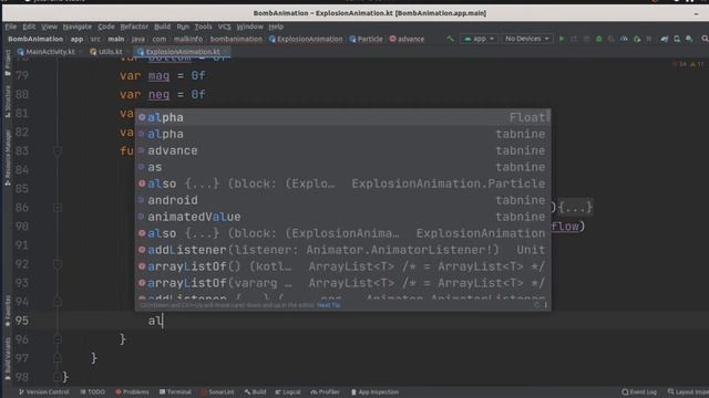 bomb blast animation in android -#SolutionCodeAndroid/ explosion animation in android studio/BoomAn
