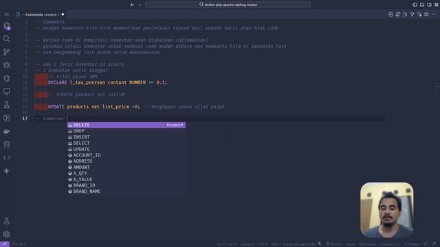ORACLE DATABASE TUTORIAL #66  PL SQL COMMENTS