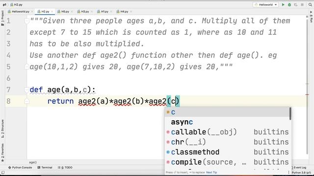 Python Practice Series 2 | For Beginner | Level 2 | Logic | Multiply Age | Tutorials Programming