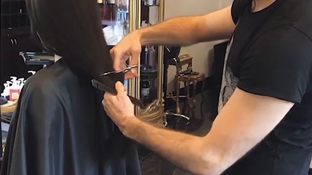 В свет с новой прической от Есаи Симикяна. Стрижка каре Тренд на небрежность