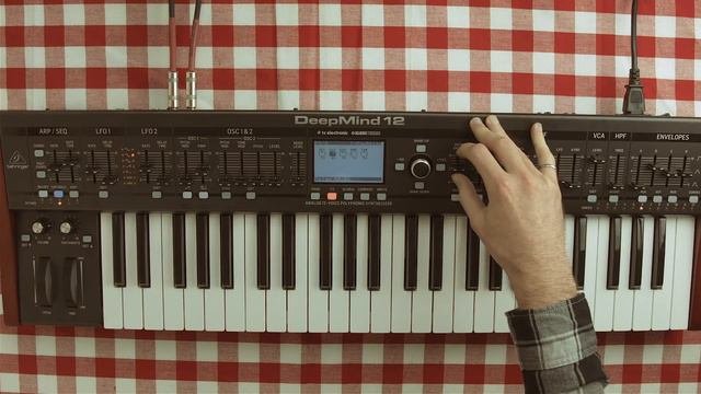 BEHRINGER DEEPMIND 12 RELAXING MUSIC SYNTH DEMO ~ Classic Vintage Analog Synth Vibes