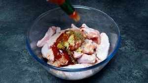 Удачный рецепт острых куриных крылышек в духовке |  Как вкусно замариновать крылья