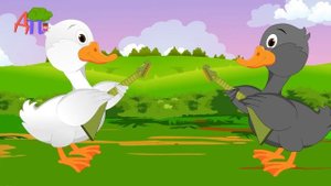 Жили у бабуси два веселых гуся | Grandma's Merry Geese | Nursery Rhyme in Russian